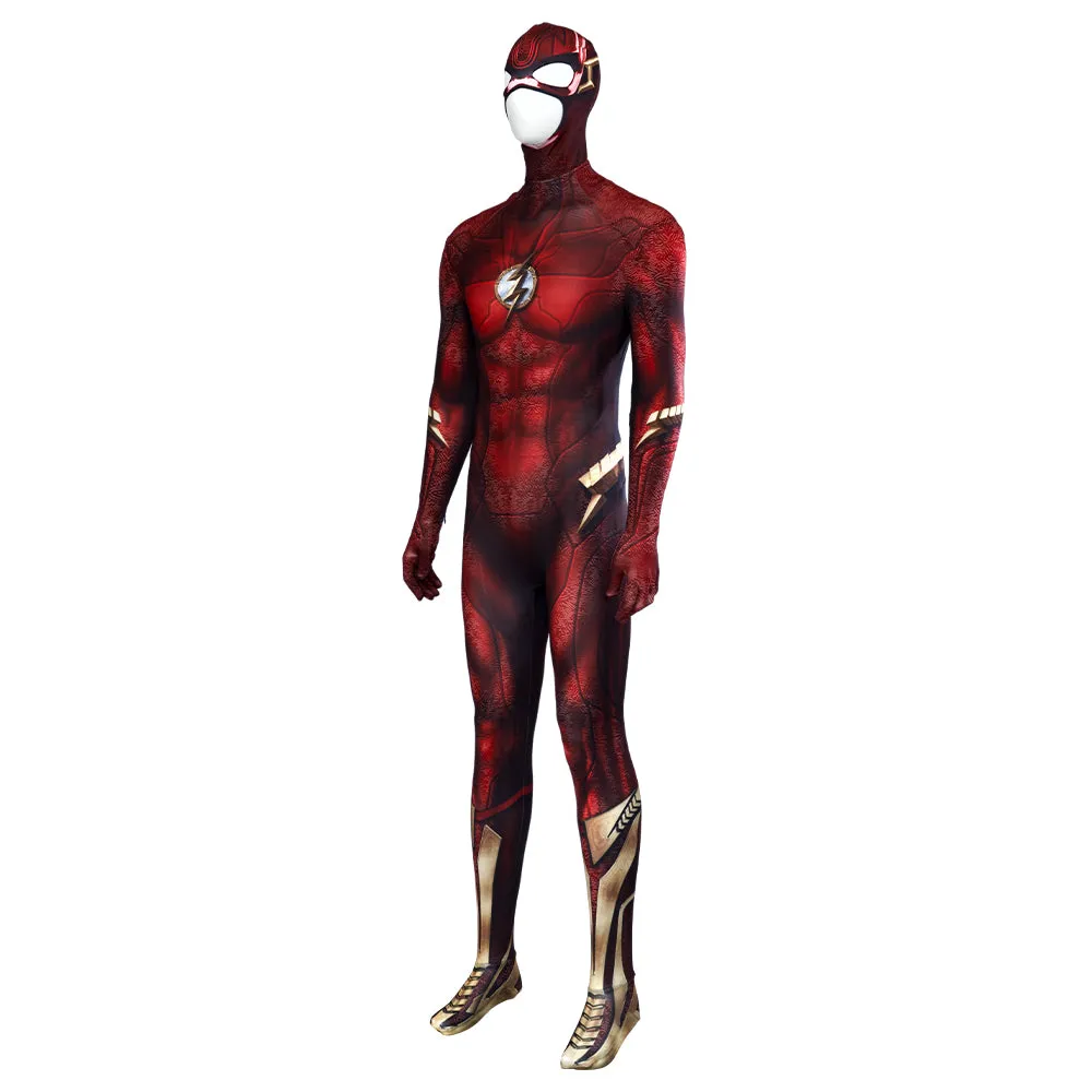 The Flash 2023 Movie The Flash Barry Allen Zentai Suit Cosplay Costume