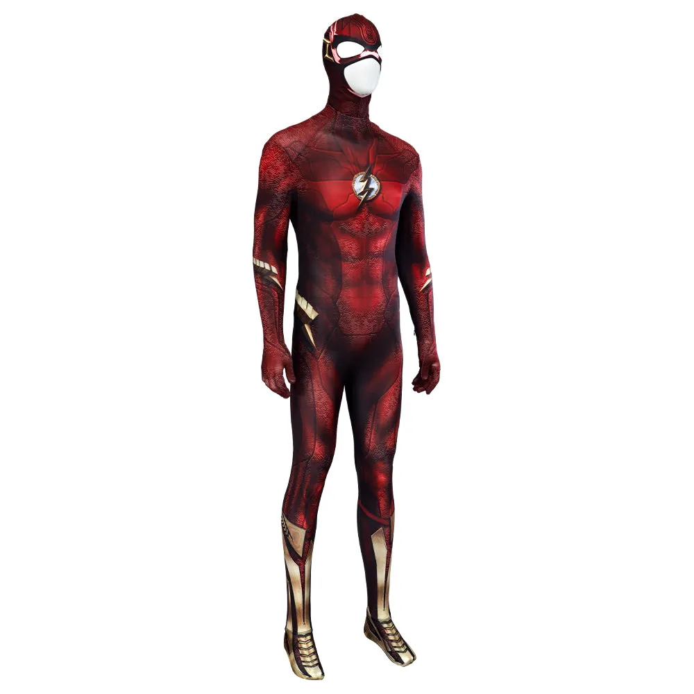 The Flash 2023 Movie The Flash Barry Allen Zentai Suit Cosplay Costume