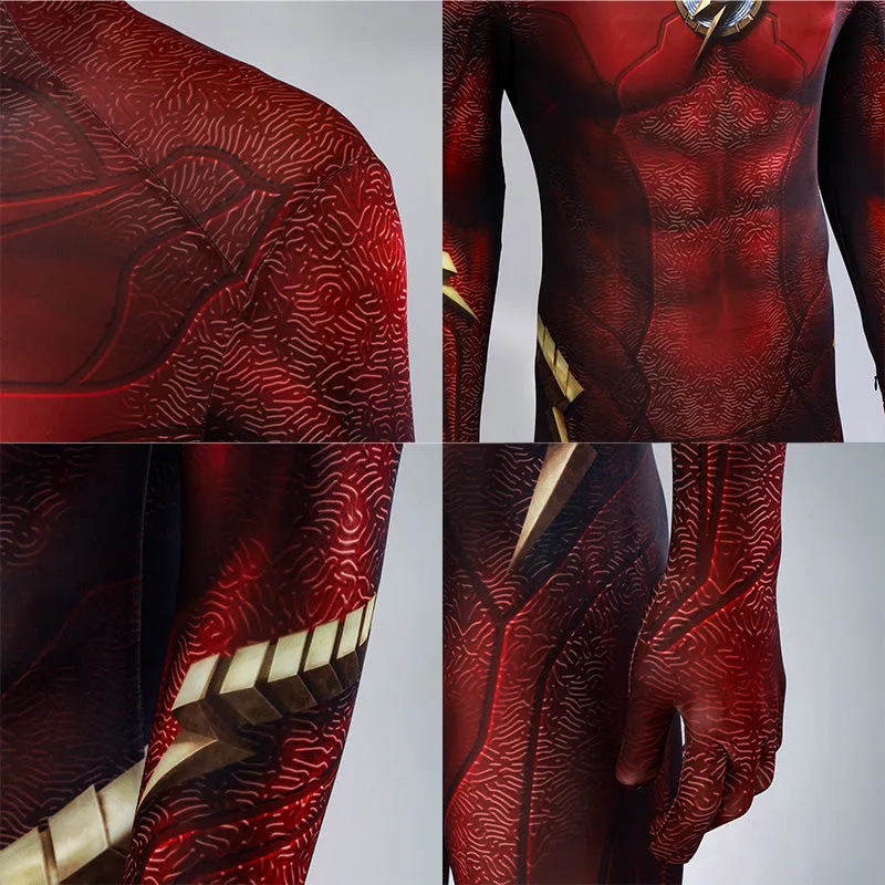 The Flash 2023 Movie The Flash Barry Allen Zentai Suit Cosplay Costume