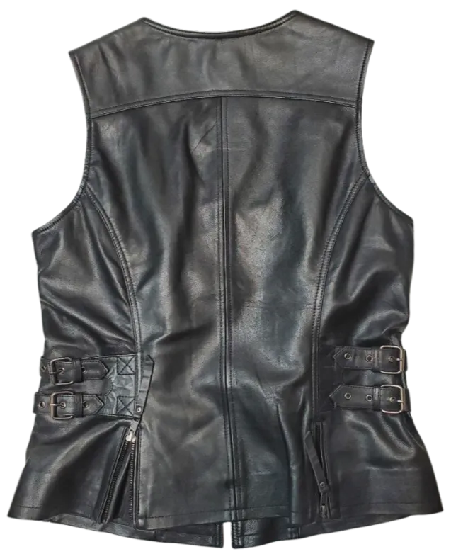 The "Lita" Leather Vest