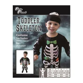 Toddler Halloween Skeleton Costume