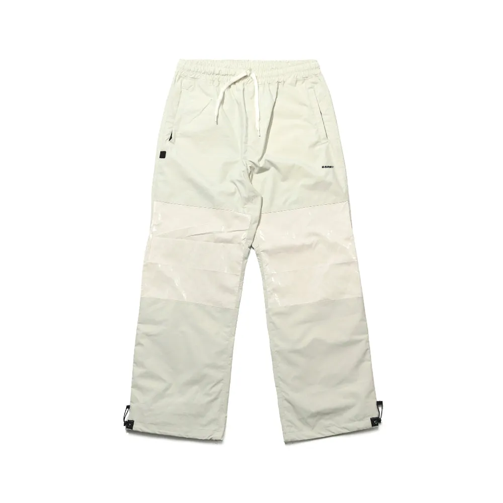 TWK BOX TRACK PANTS CREAM