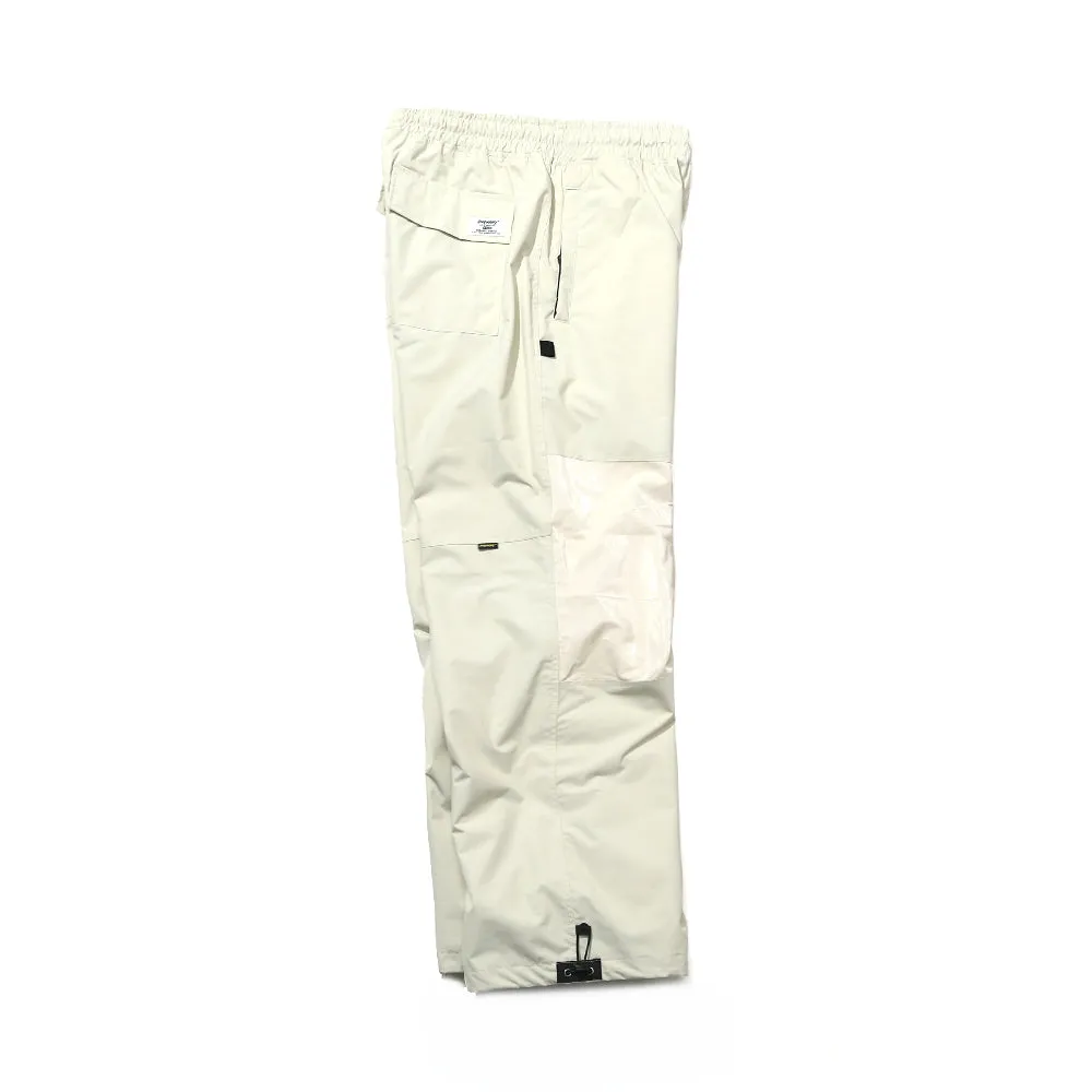 TWK BOX TRACK PANTS CREAM