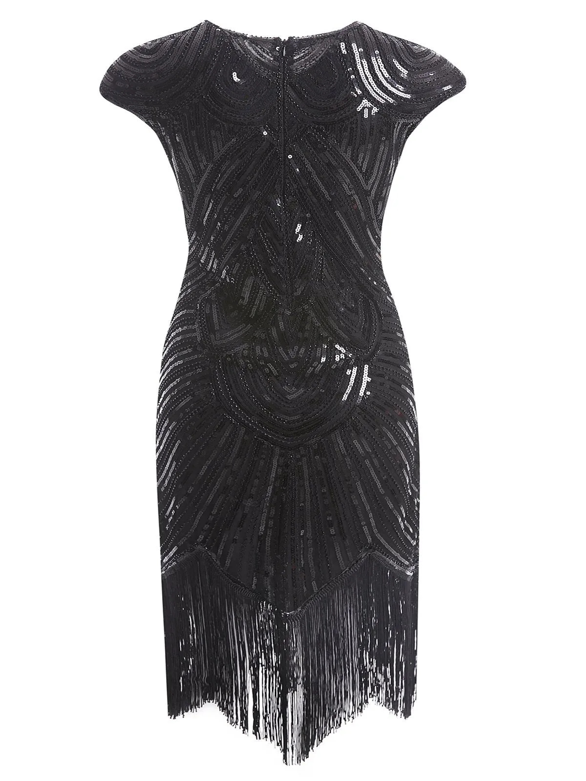 [US Warehouse] Plus Size 1920s Sequin Dress