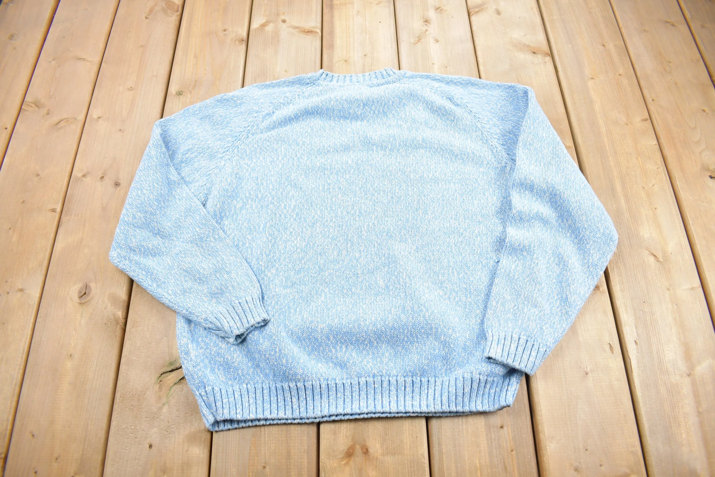 Vintage 1990s St. Johns Bay Knit Crewneck Sweater