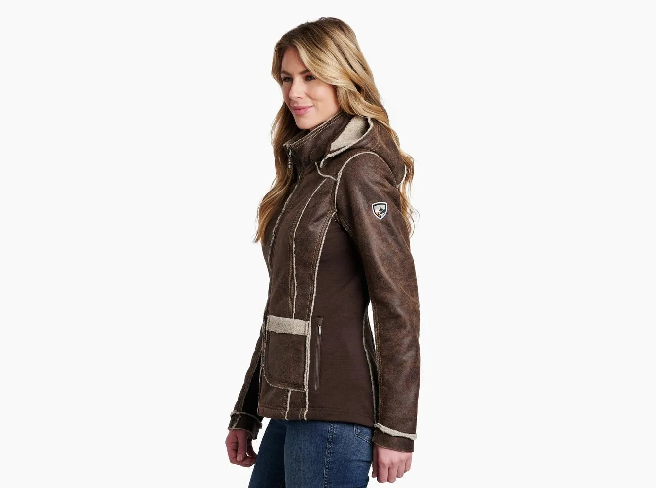 W DANI SHERPA JACKET