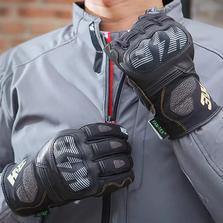 WARM WATERPROOF SHEEPSKIN RIDING GLOVES VELSAR