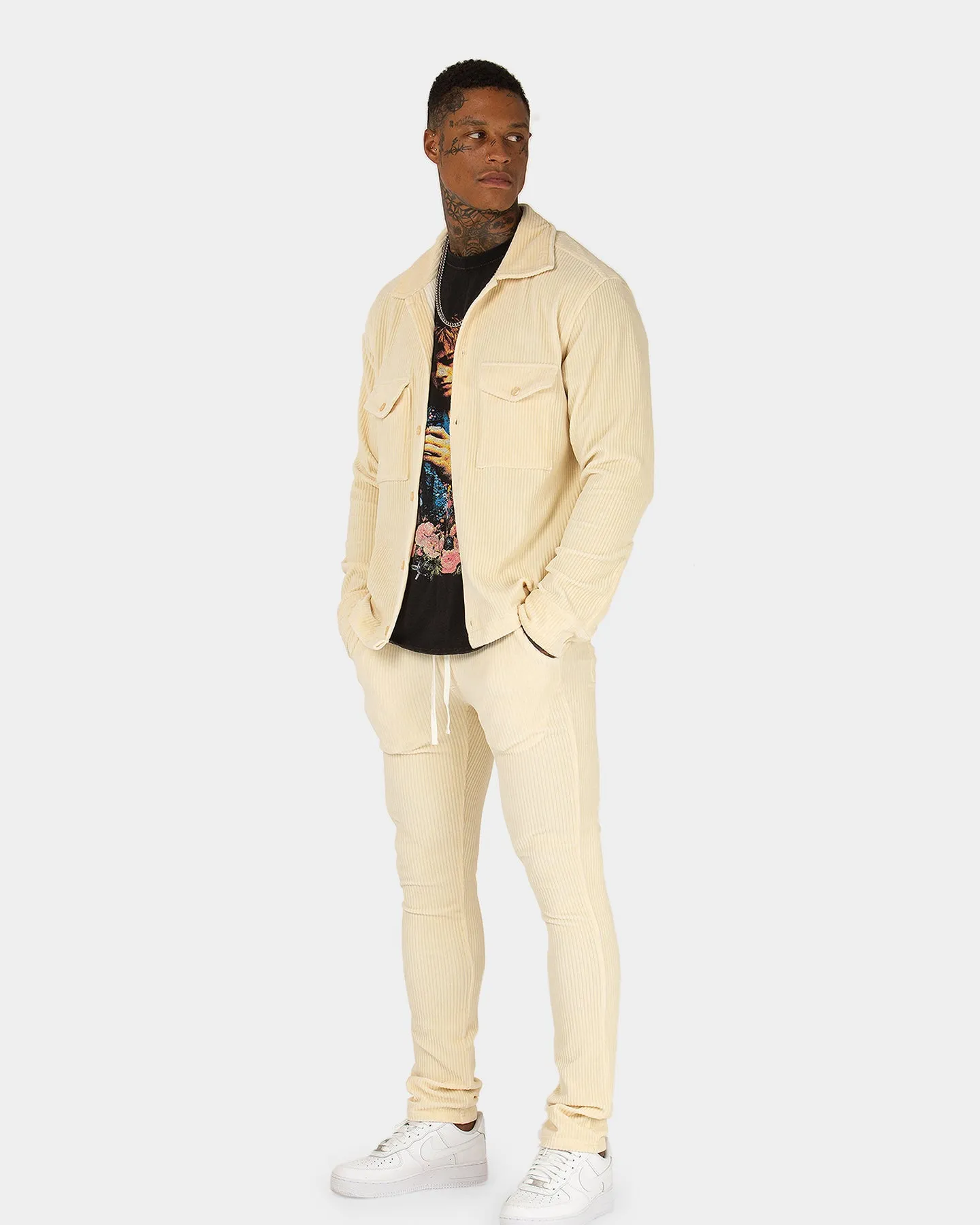 XXIII Duke Corduroy Pant Cream