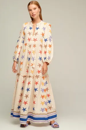 Zakar Maxi Dress - Blue Starfish